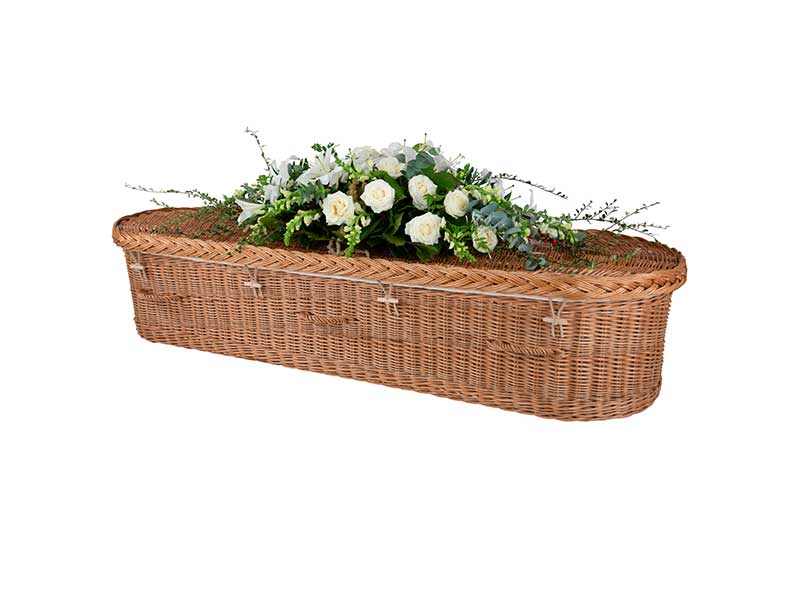 Coffins Buff Willow Plain - Fallon Family Funerals