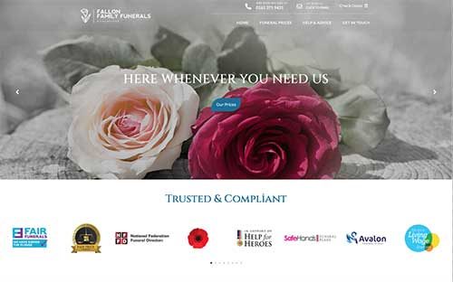 Our Brand New Website - Fallon Funerals